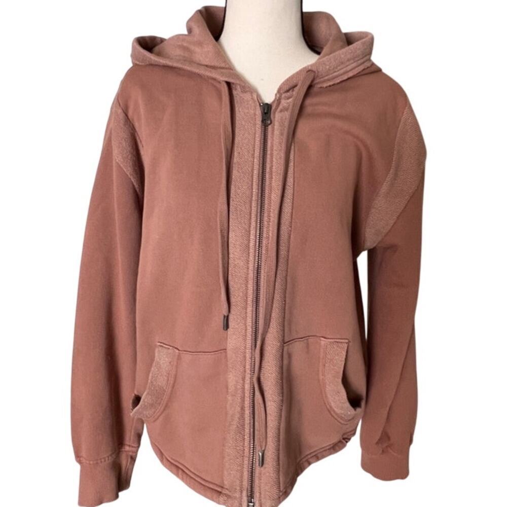 C&C California Sun-Washed Zip Hoodie Medium